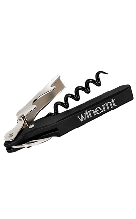 UNIQ BLACK CORKSCREW 'Wine.mt'