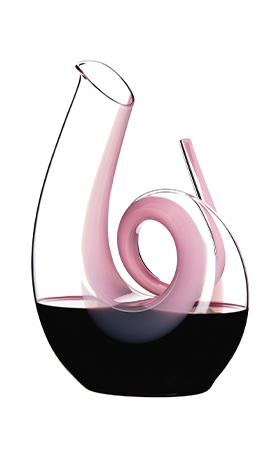 Riedel Decanter Curly Pink